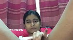 pussy rub laying on bed