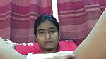pussy rub laying on bed