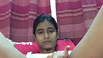 pussy rub laying on bed