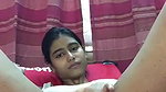 pussy rub laying on bed