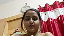 beautiful girl boob pressing