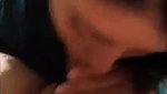 college girl blowing bf
