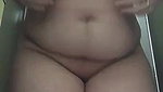 chubby girl showing big boob and pussy