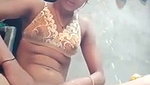 young guy showing boob and pussy