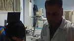 boob and ass show to doctor during checking