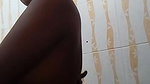 nude show in bathroom