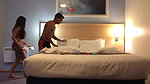 enjoying with hot call girl in hotel room