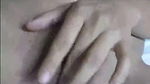 own boob pressing and oussy fingering