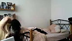 after bath dress change video recorded