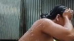 Bengali Horny Wife Nude Showing Outdoor Bathing 2