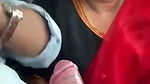 aunty blowjob in car