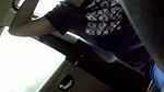 top less girl blowing bf in car