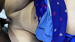 blue saree bhabhi fucked