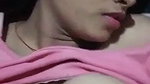 gf pressing boobs