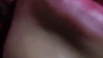 gf pressing boobs
