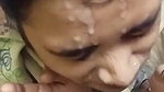 BF Cum On Cute Gf Face