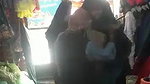 Desi chacha sucking young girls boobs in shop