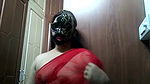 Sexy Indian Girl With Mask Showing Her Tits   Indian Porn