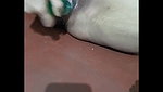 masterbating with bottle