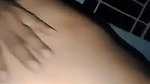 gf riding bf at night in home