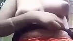 sharp boob show by bhabhi