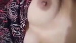 teen girl showing big boob and shaved pussy