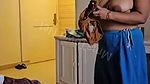 Tamil Aunty Changing Clothes Nude Captured In Hotel Clear Talking 2