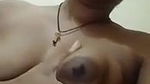 aunty making boob pressing video