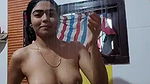 big boobs girl nude bathing