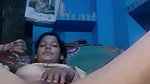 dehati girl pussy rubbing and boob pressing