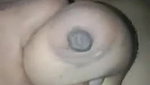 pressing small boob