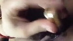 girl showing pussy and pussy fucking with lipstick