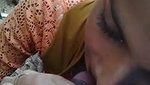 Cute and shy girl giving a sensual bj in beach side outdoor place