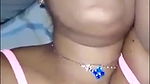 sexy chubby Tamil girl boob press and topless show