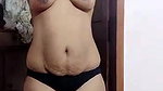 Busty milf striptease exposes her nude body