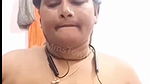 aunty rubbing pussy and fingering on video call