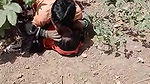 Dehati outdoor sex caught on cam by a voyeur