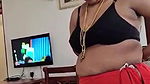 Chubby Tamil Aunty Wearing Clothes Captured By Lover