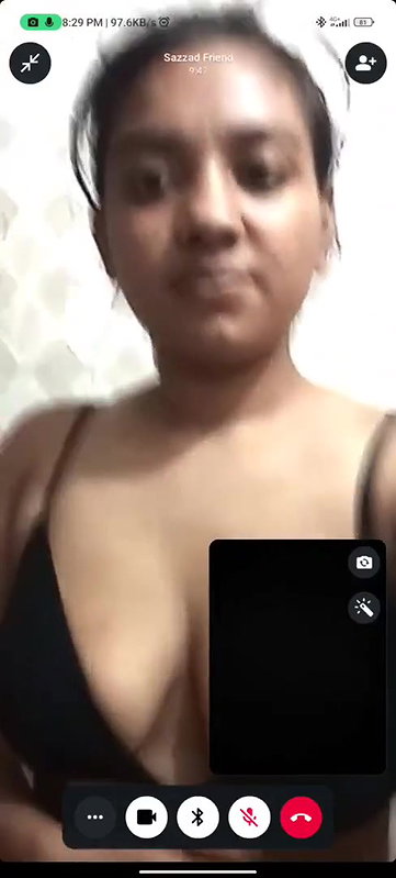 Striptease video call of a cheater bhabhi to lover   FSI Blog