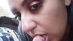 Desi secretary sucking dick of manager inside car
