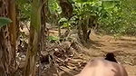chubby aunty fuck in bananas garden