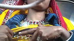 Busty Rajasthani girl showing her big boobs