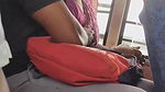 desi man grabing copassanger boobs in public bus