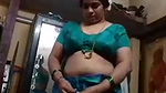 tamil chubby aunty dress change nude