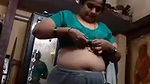 tamil chubby aunty dress change nude