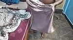 tamil old aunty after bath