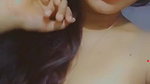 teen big hair girl showing boob