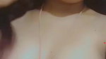 teen big hair girl showing boob