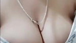 girl showing boob on vc
