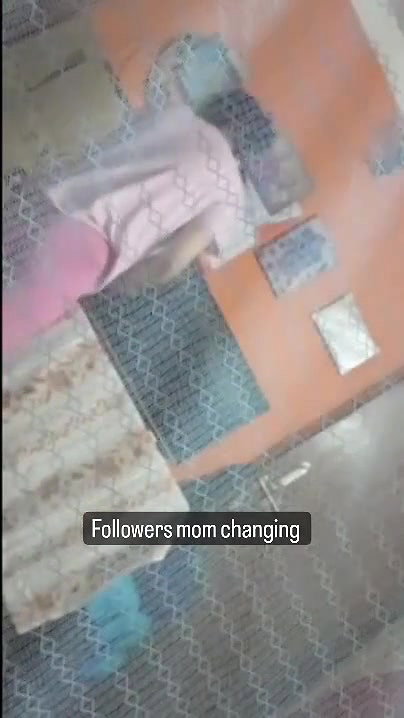 Tanker Mom Changing Clothes In Front Of Her Son 014